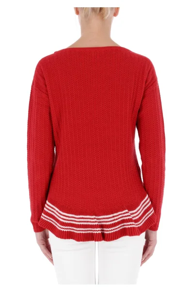 megztinis valeska | regular fit Tommy Hilfiger raudona