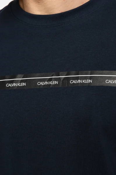 Marškinėliai | Regular Fit Calvin Klein tamsiai mėlyna