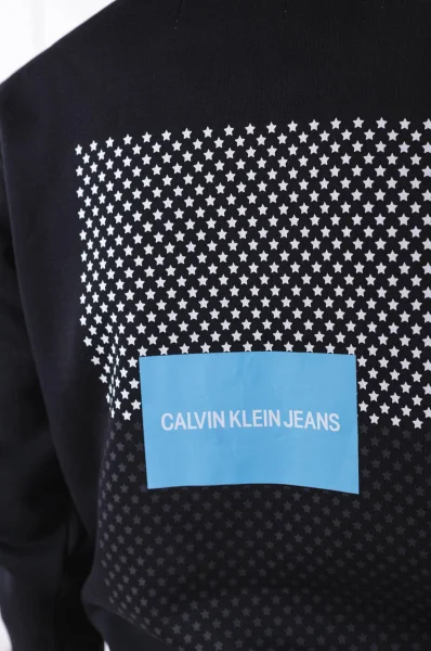 džemperis institutional stars | regular fit CALVIN KLEIN JEANS juoda