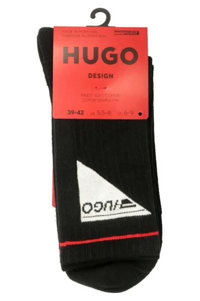 Kojinės QS RIB ACTIVE Hugo Bodywear juoda