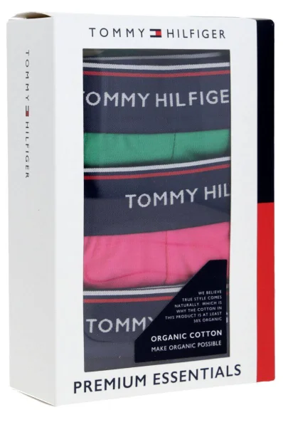 šortukai 3-pack premium essentials Tommy Hilfiger rožinė