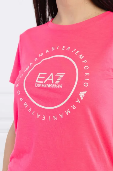 Marškinėliai | Regular Fit EA7 rožinė