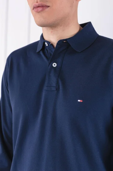 polo marškinėliai tommy | regular fit Tommy Hilfiger tamsiai mėlyna