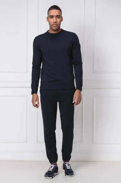 džemperis walkup | regular fit BOSS ORANGE tamsiai mėlyna