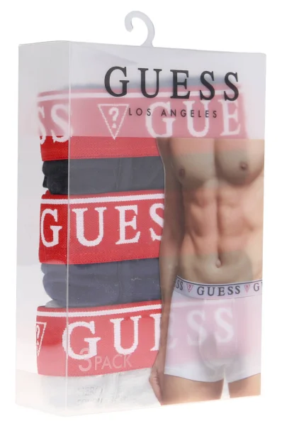 Bokserki 3-pack HERO | cotton stretch Guess Underwear pilka