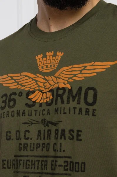 Marškinėliai | Regular Fit Aeronautica Militare chaki