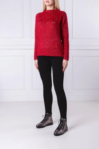 megztinis gaenoir | regular fit | su vilna GUESS raudona