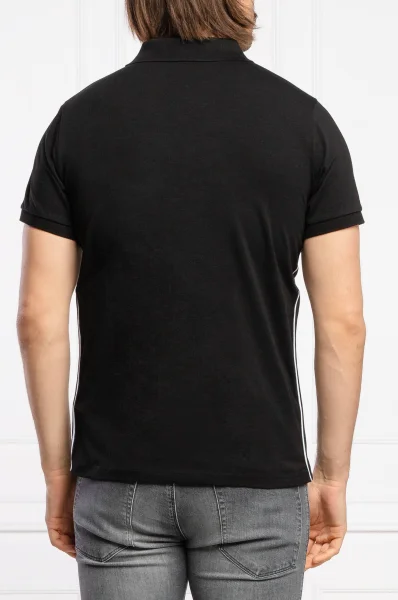 polo marškinėliai | slim fit Karl Lagerfeld juoda