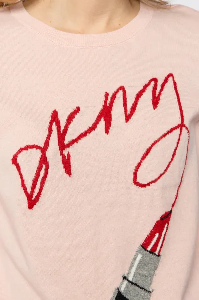 Megztinis | Regular Fit DKNY kaštonų