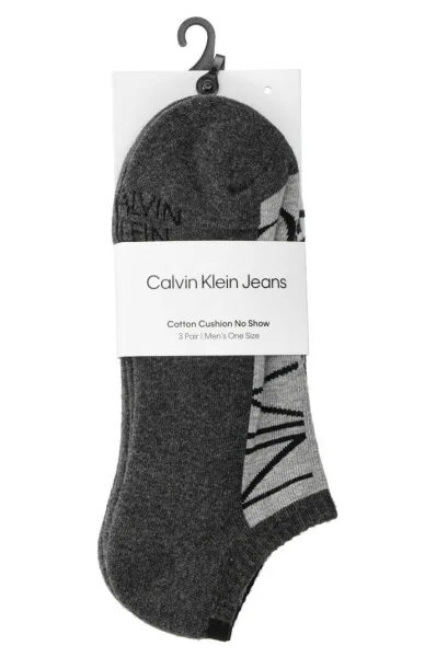 Kojinės 3 vnt. JASPER Calvin Klein pilka