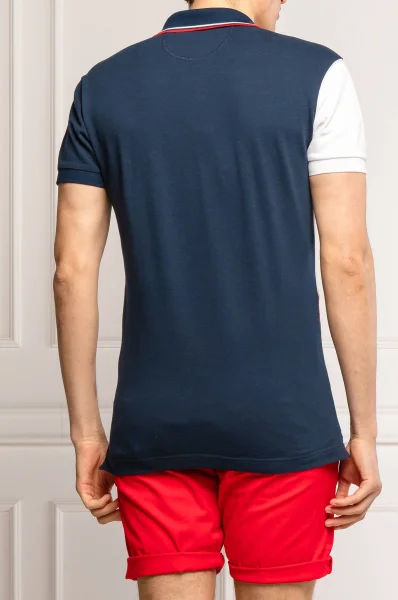 polo marškinėliai | slim fit | pique La Martina tamsiai mėlyna