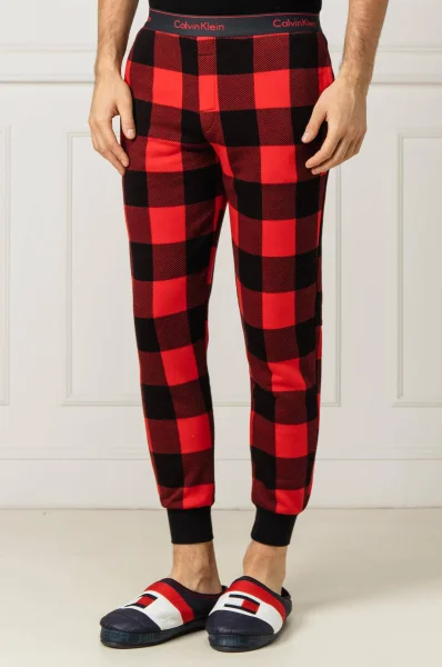 kelnės od pižamos | relaxed fit Calvin Klein Underwear raudona