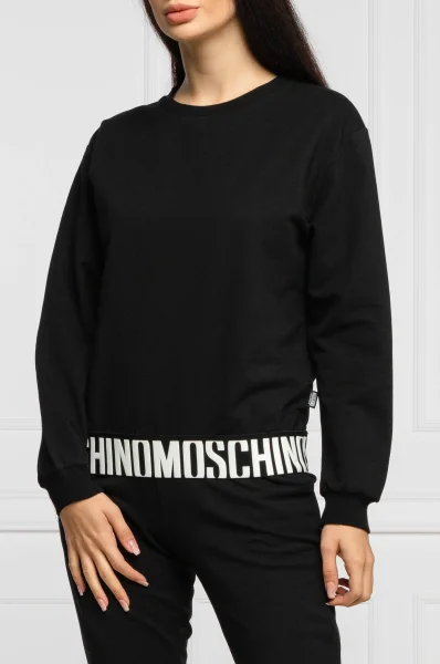 Džemperis | Regular Fit Moschino Underwear juoda
