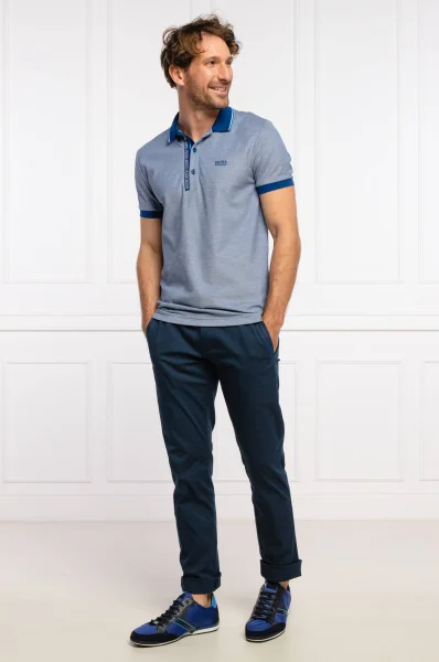 polo marškinėliai Paule 4 | Regular Fit BOSS GREEN mėlyna