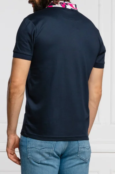 polo marškinėliai Paule 2 | Slim Fit BOSS GREEN tamsiai mėlyna