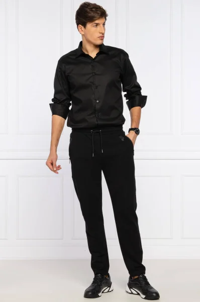 Marškiniai | Slim Fit Karl Lagerfeld juoda