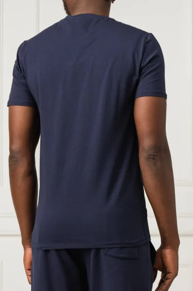 tėjiniai marškinėliai | slim fit GUESS tamsiai mėlyna