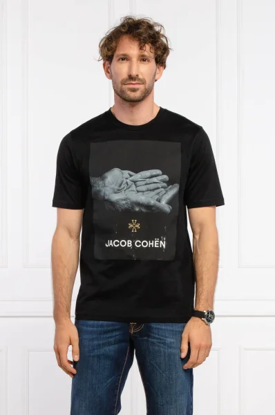 Marškinėliai | Regular Fit Jacob Cohen juoda