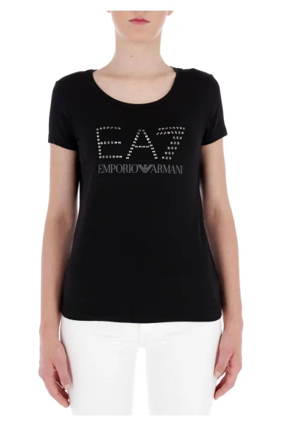 marškinėliai | regular fit EA7 juoda