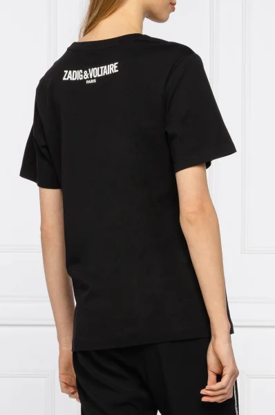 Marškinėliai BELLA | Regular Fit Zadig&Voltaire juoda