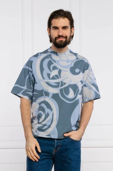 Marškinėliai KENZO x KANSAIYAMAMOTO | Oversize fit Kenzo pilka