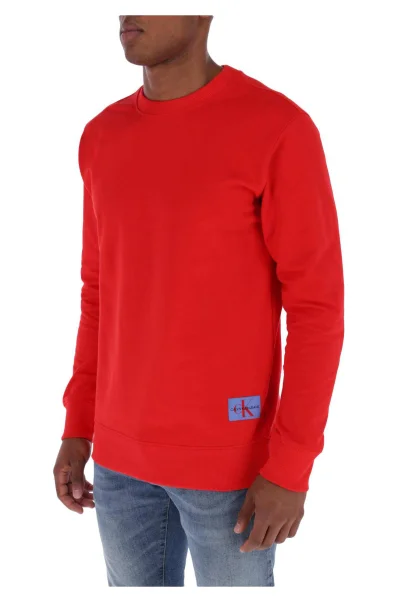 džemperis monogram | regular fit CALVIN KLEIN JEANS raudona