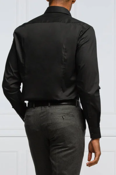 Marškiniai Kenno | Slim Fit | stretch HUGO juoda
