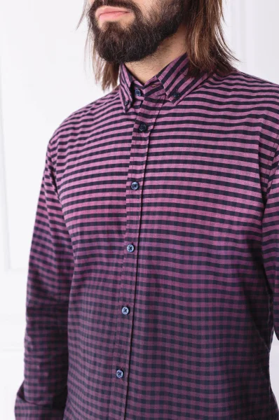 marškiniai mabsoot | slim fit BOSS ORANGE violetinė