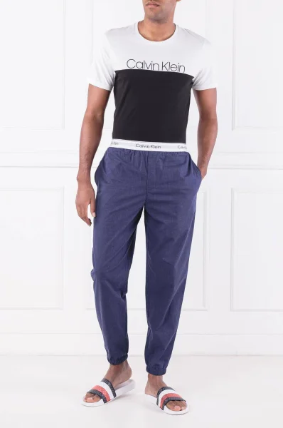 kelnės od piżamy | regular fit Calvin Klein Underwear tamsiai mėlyna