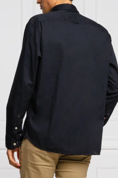 Marškiniai | Regular Fit Marc O' Polo tamsiai mėlyna