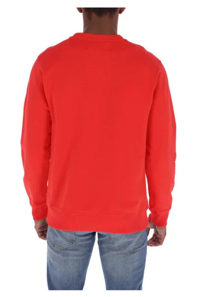 džemperis institutional logo | regular fit CALVIN KLEIN JEANS raudona