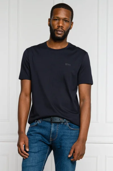 Marškinėliai Tiburt33 | Regular Fit BOSS BLACK tamsiai mėlyna
