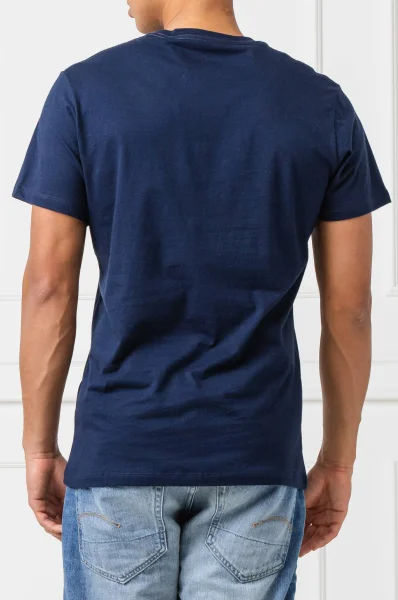 marškinėliai eggo | regular fit Pepe Jeans London tamsiai mėlyna