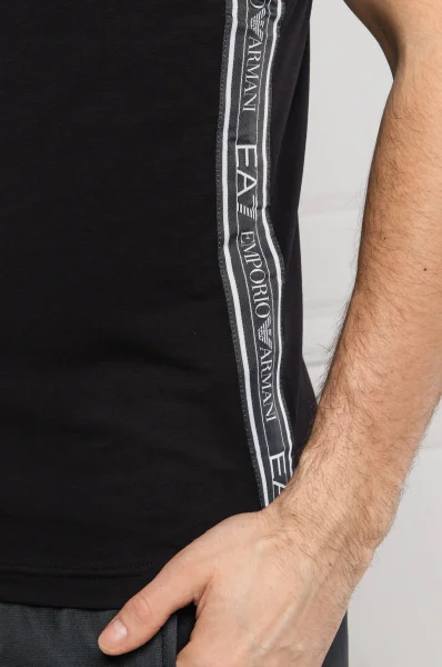 marškinėliai | slim fit EA7 juoda