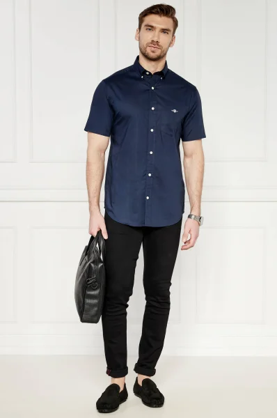 Marškiniai POPLIN | Regular Fit Gant tamsiai mėlyna