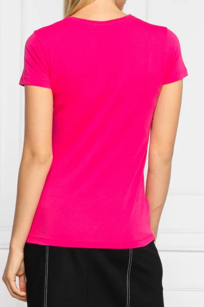Marškinėliai | Slim Fit Emporio Armani rožinė