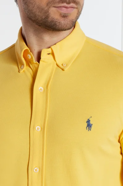 marškiniai | regular fit | pique POLO RALPH LAUREN geltona