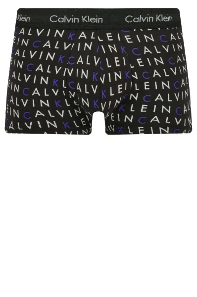 Trumpikės 3 vnt. | Slim Fit Calvin Klein Underwear violetinė