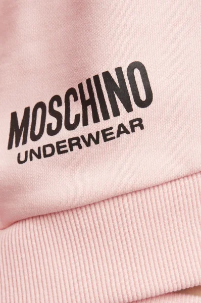 Džemperis | Cropped Fit Moschino Underwear kaštonų