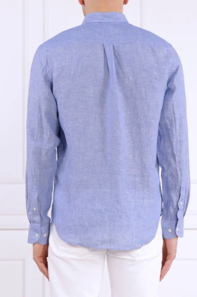 Lininė marškiniai | Regular Fit Oscar Jacobson mėlyna