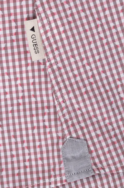 Marškiniai Check | Extra slim fit GUESS rožinė