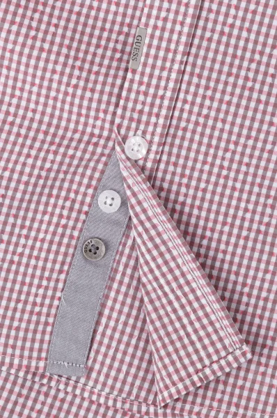 Marškiniai Check | Extra slim fit GUESS rožinė