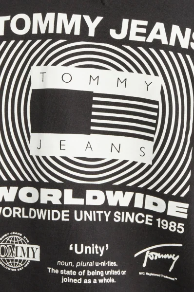 Džemperis TJM GLOBAL UNITEES | Relaxed fit Tommy Jeans juoda