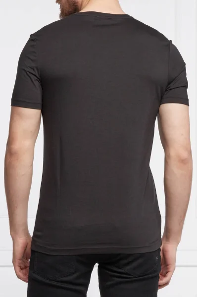 tėjiniai marškinėliai tilson 11 BOSS BLACK juoda