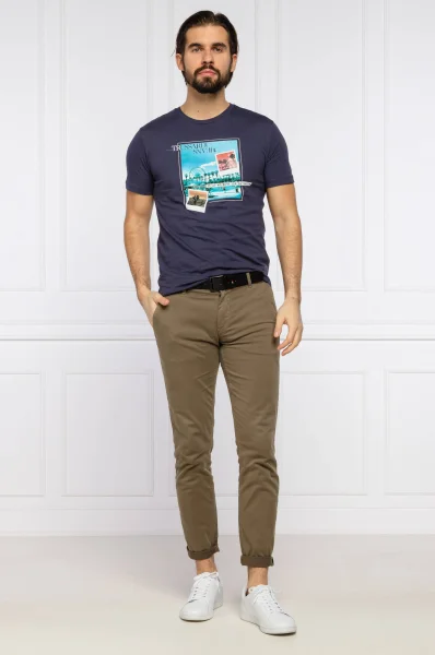 marškinėliai | regular fit Trussardi violetinė