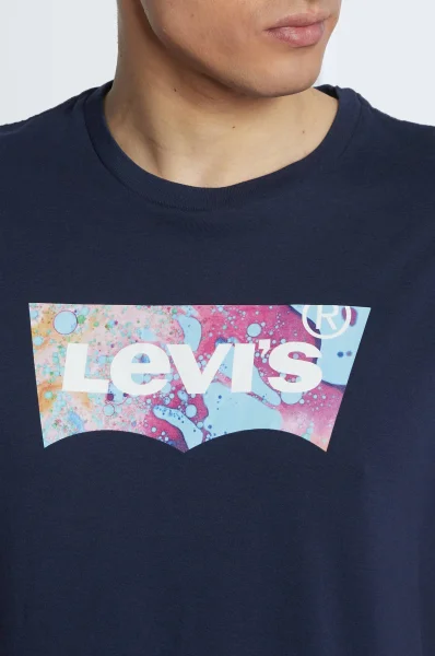 Marškinėliai GRAPHIC | Regular Fit Levi's tamsiai mėlyna