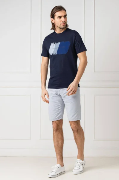 tėjiniai marškinėliai | regular fit Armani Exchange tamsiai mėlyna