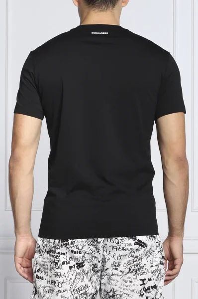 Marškinėliai 3 vn | Regular Fit Dsquared2 juoda