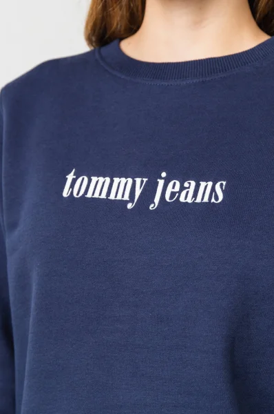 džemperis casual | regular fit Tommy Jeans tamsiai mėlyna