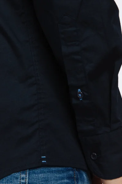 marškiniai core | slim fit | stretch Tommy Hilfiger tamsiai mėlyna